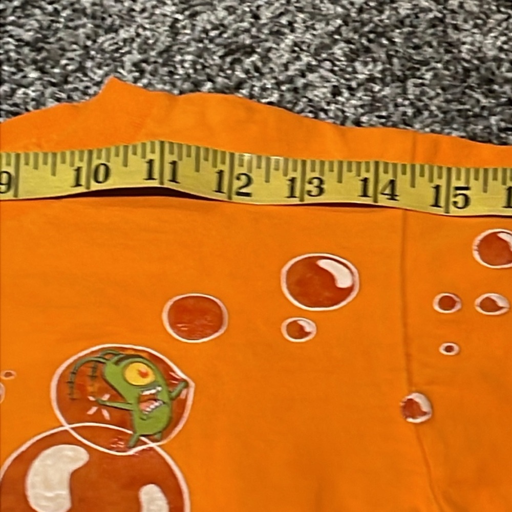 SpongeBob SquarePants Kids Orange T-Shirt - Picture 3 of 7